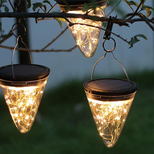 Cam - Op zonne-energie werkende hanglampen