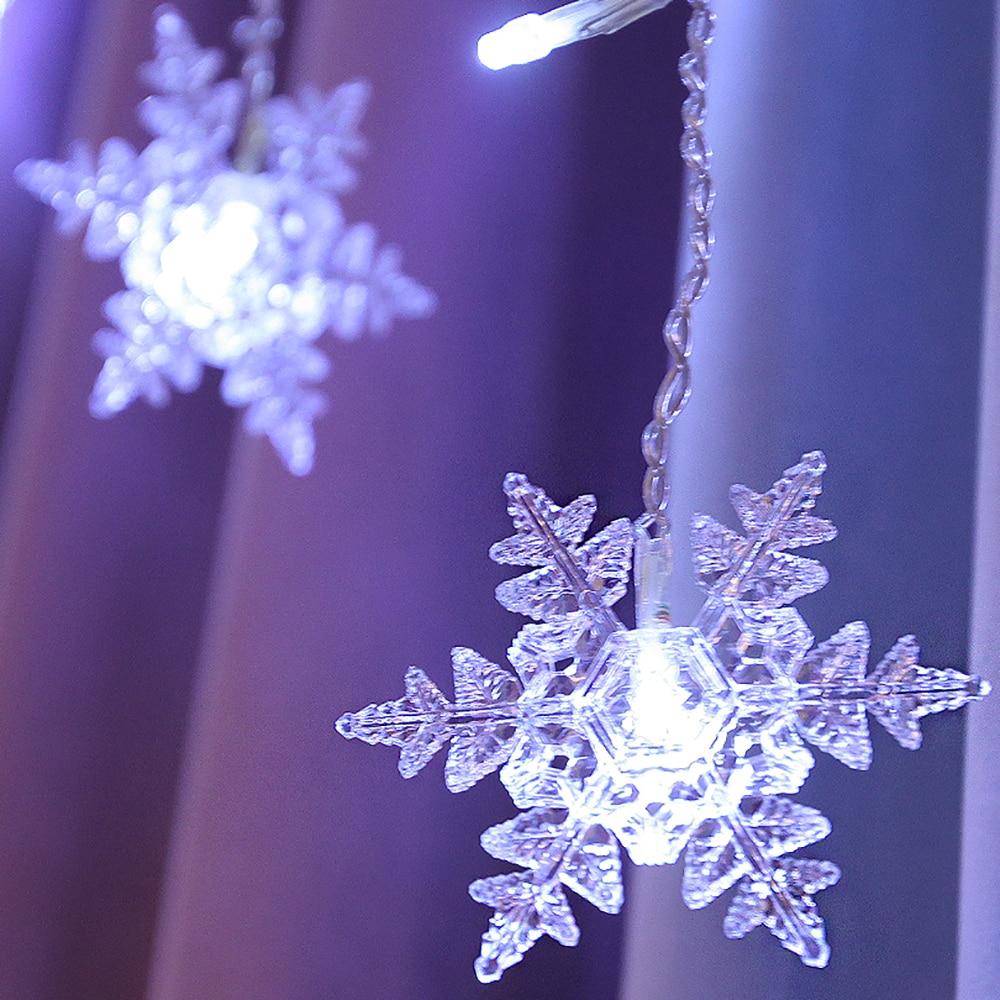 Sneeuwvlok Hangende LED-lampjes