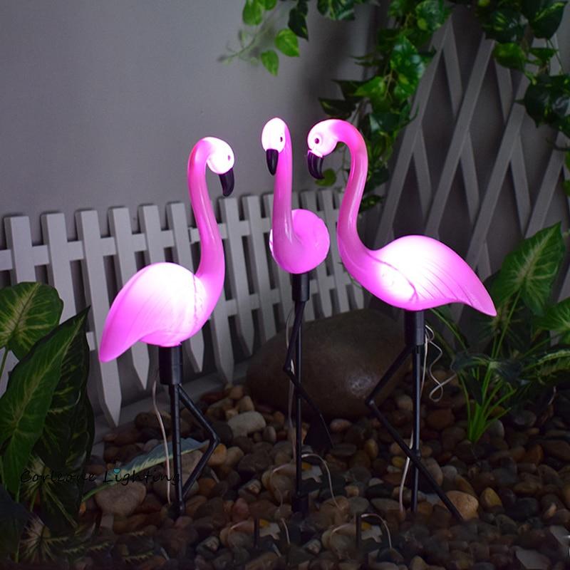 Tuinlamp Flamingo op Zonne-energie
