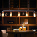 Industriële Pijp Hanglamp Kroonluchter in vintage stijl