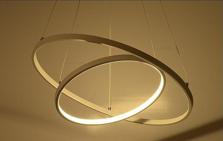 Moderne ronde ring kroonluchter voor binnen