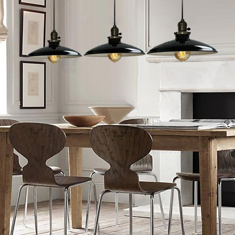 Zelus - Vintage Retro Metalen Hanglamp met Kap
