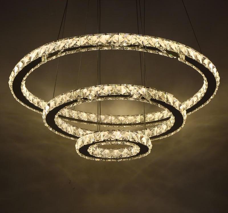 Ronde Kristallen LED Kroonluchter
