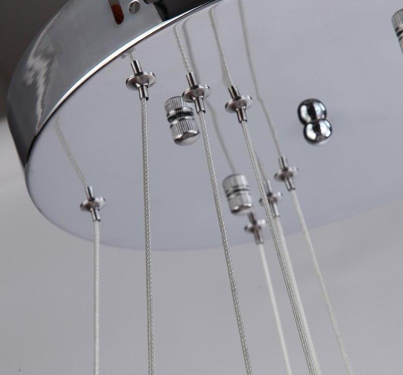 Ronde Kristallen LED Kroonluchter