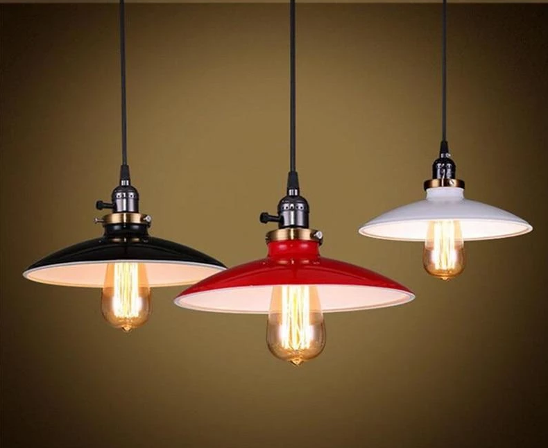 Zelus - Vintage Retro Metalen Hanglamp met Kap