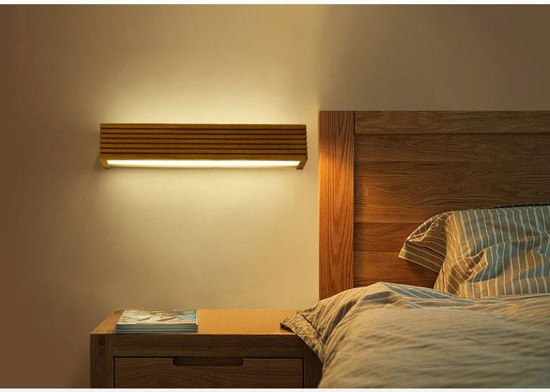 Statuto - Moderne Scandinavische Houten Wandlamp