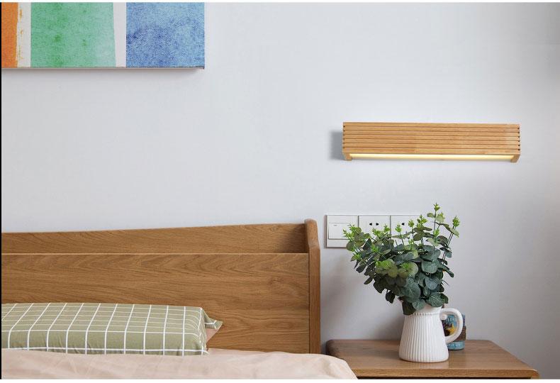 Statuto - Moderne Scandinavische Houten Wandlamp