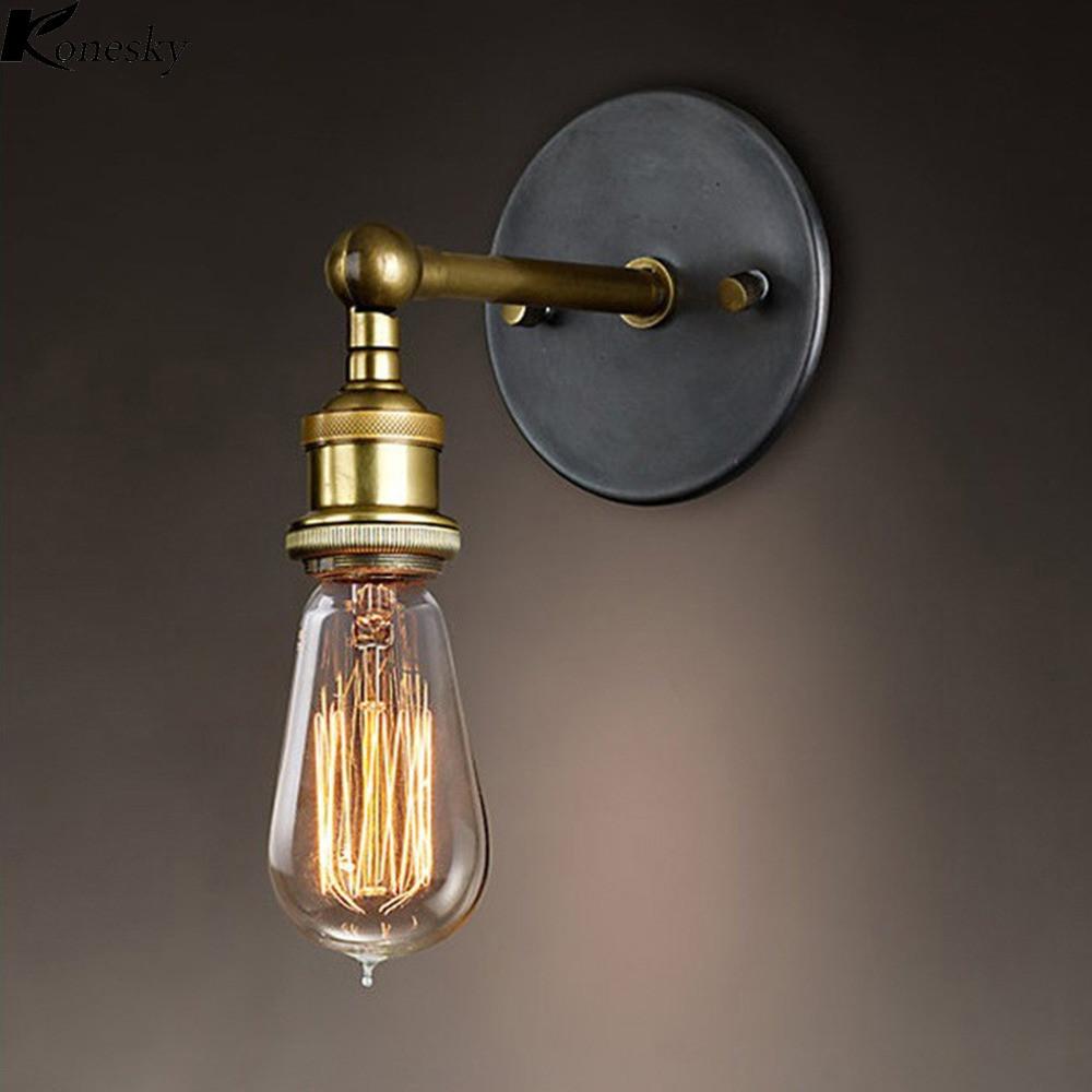 Moderne Landelijke Stijl Messing Wandlamp