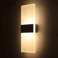 Moderne Strip Acryl LED Wandlamp