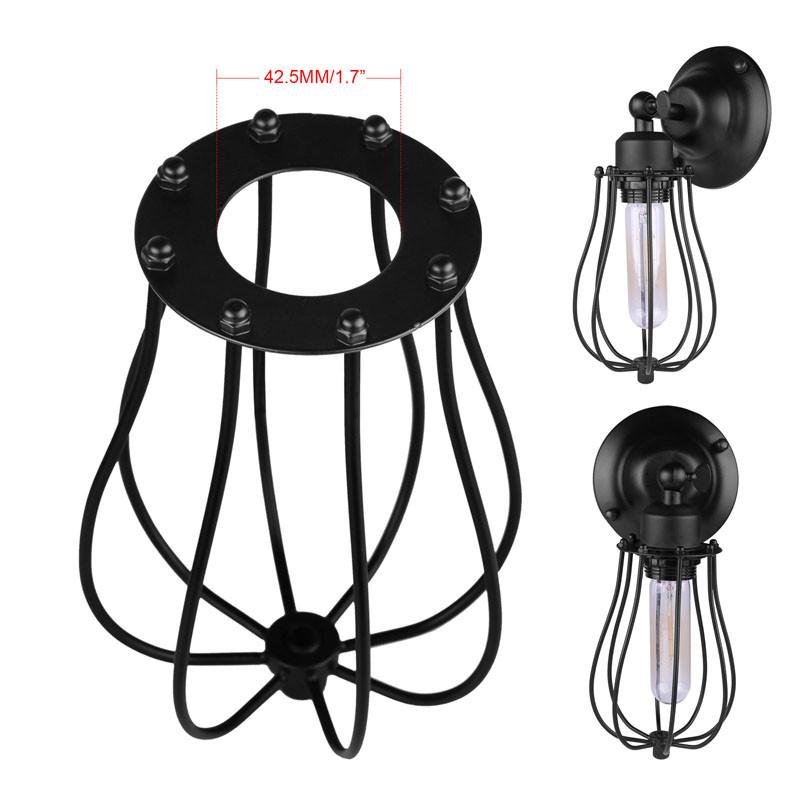Industriële druppelkooi wandlamp