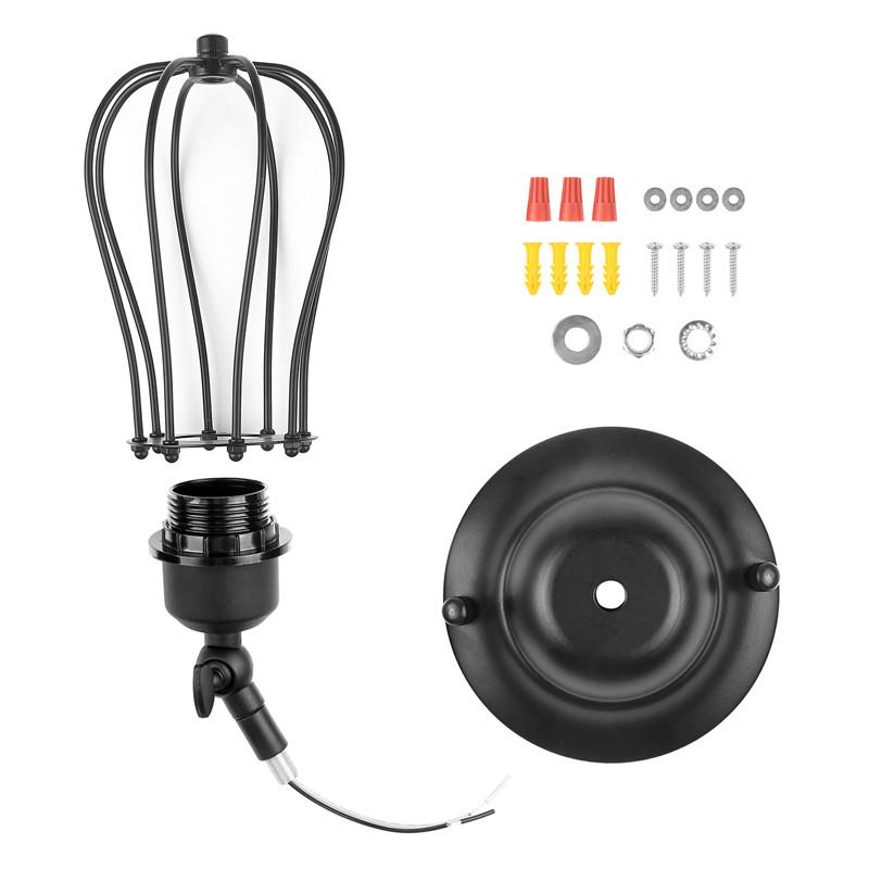 Industriële druppelkooi wandlamp