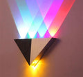 Moderne LED Driehoek Wandlamp