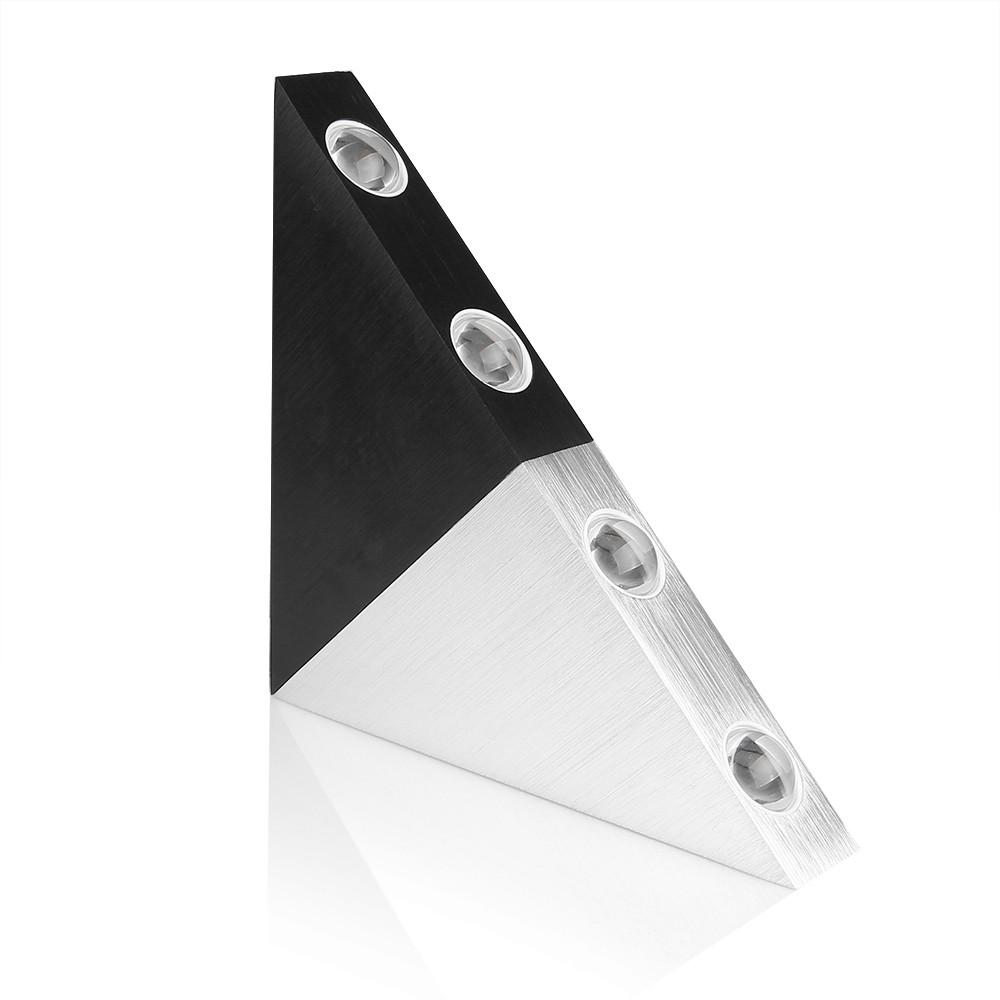 Moderne LED Driehoek Wandlamp