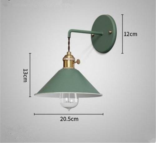 Linus - Vintage Geplateerde Wandlamp