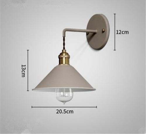 Linus - Vintage Geplateerde Wandlamp