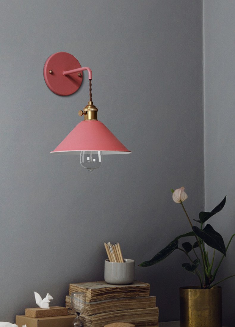 Linus - Vintage Geplateerde Wandlamp
