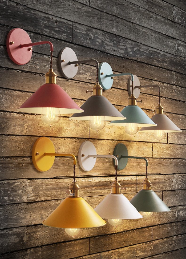 Linus - Vintage Geplateerde Wandlamp