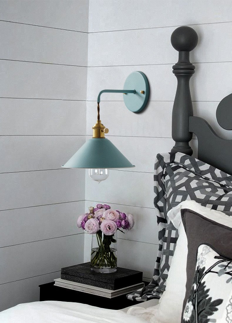 Linus - Vintage Geplateerde Wandlamp