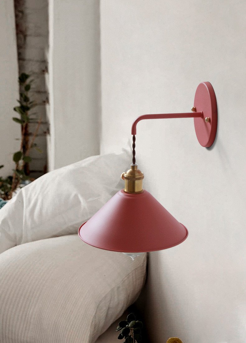 Linus - Vintage Geplateerde Wandlamp
