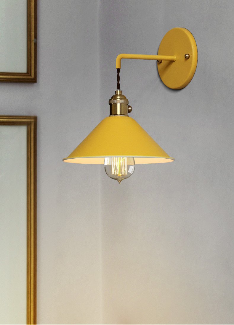 Linus - Vintage Geplateerde Wandlamp