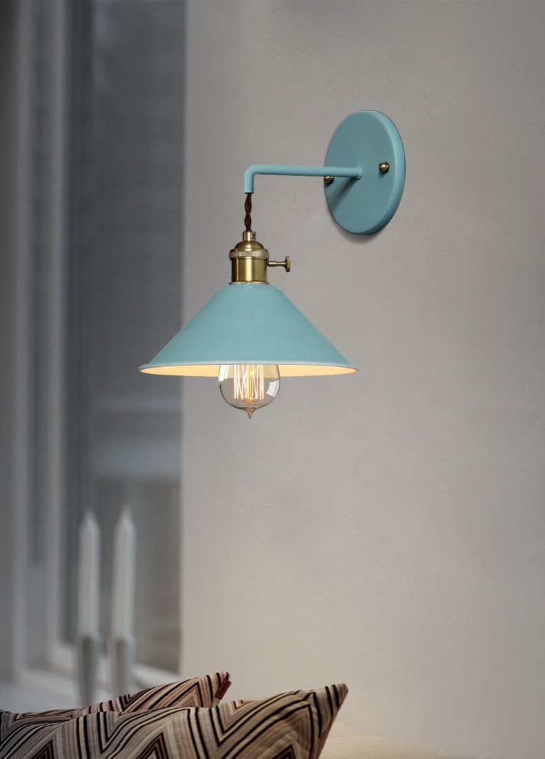 Linus - Vintage Geplateerde Wandlamp