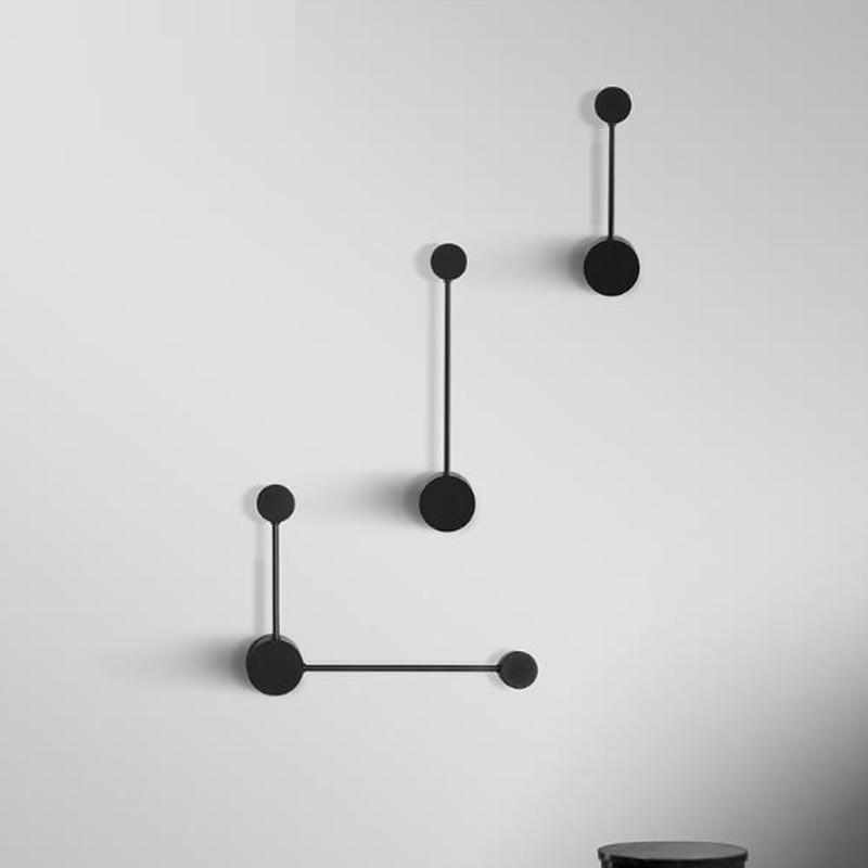Cyrus - Minimalistische Circulaire Art Deco LED Wandlamp
