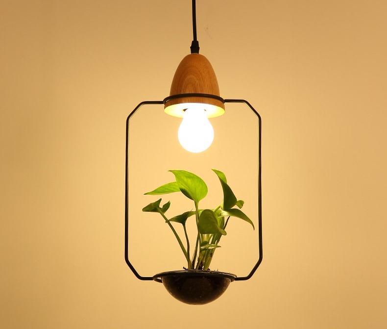 Zox - Moderne Scandinavische Hanglamp/Plantenhanger van IJzer