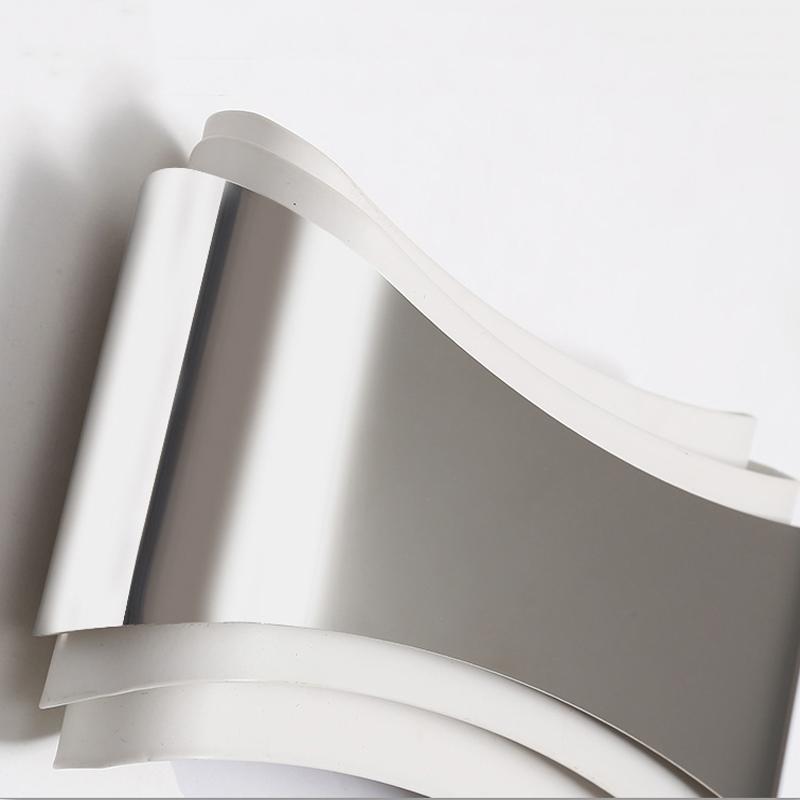 Moderne LED Gebogen Wandlamp