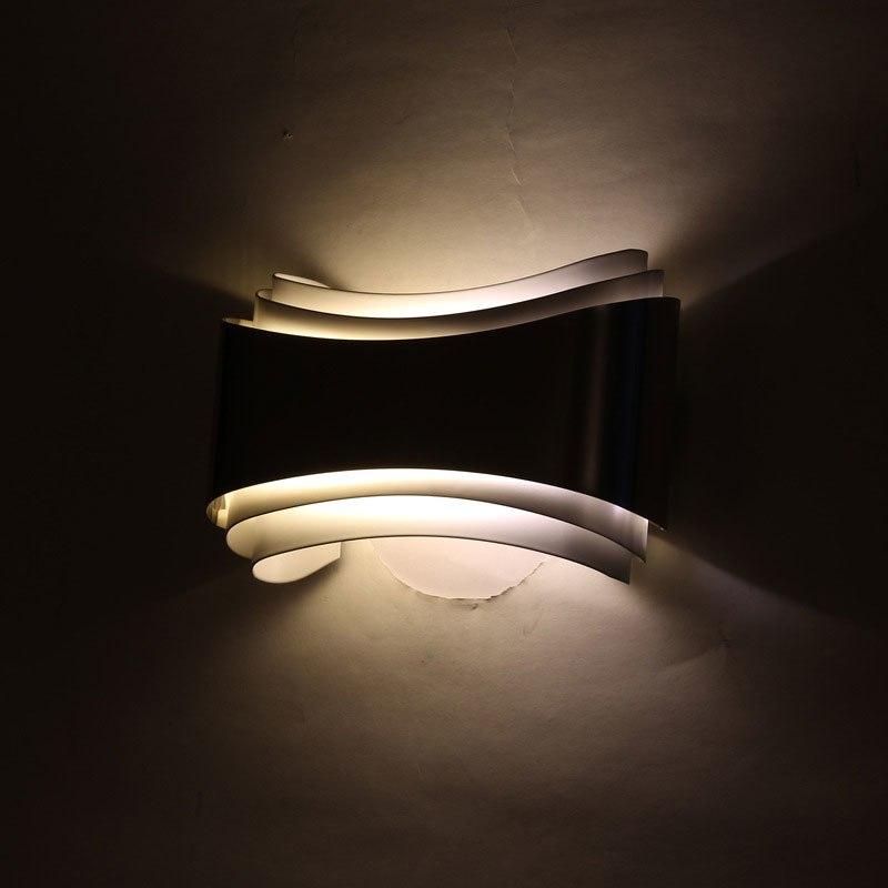 Moderne LED Gebogen Wandlamp