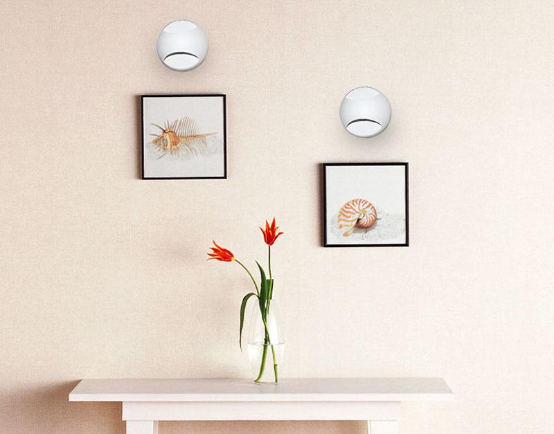Acacia - Moderne Scandinavische ronde lamp met lichtweerkaatsing