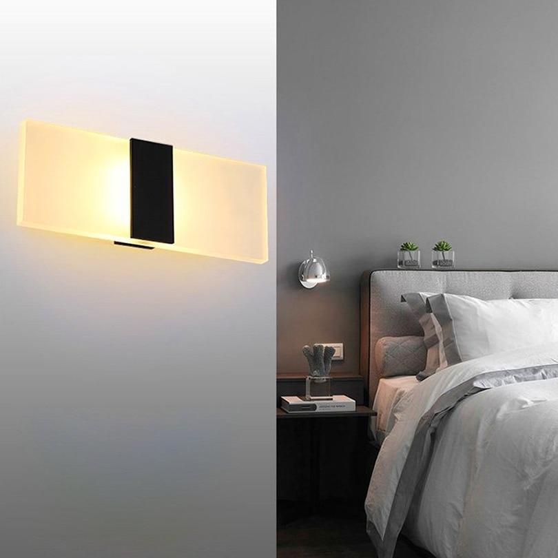 Moderne Strip Acryl LED Wandlamp