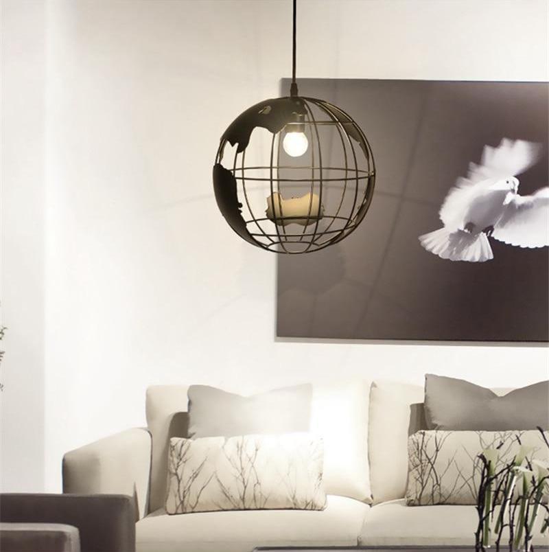 Moderne Noordse Wereldbol Hanglamp