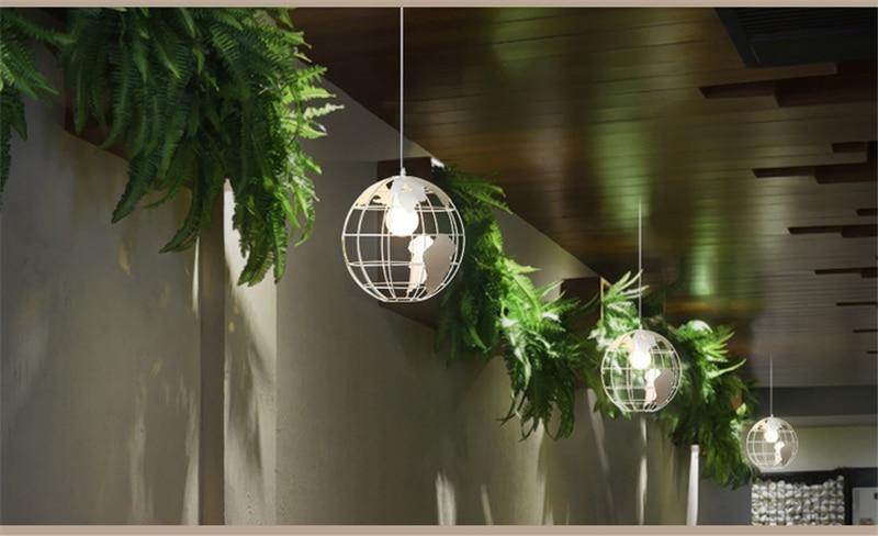 Moderne Noordse Wereldbol Hanglamp