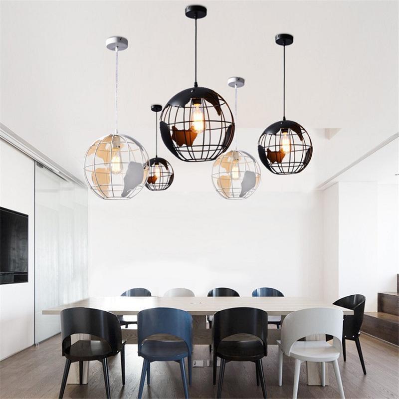 Moderne Noordse Wereldbol Hanglamp