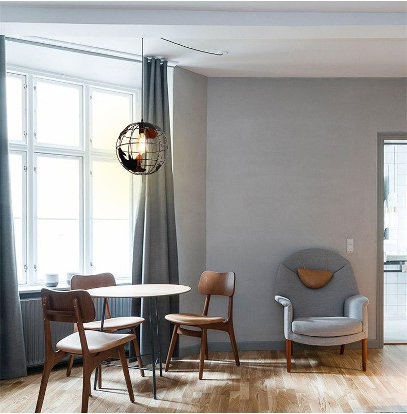 Moderne Noordse Wereldbol Hanglamp