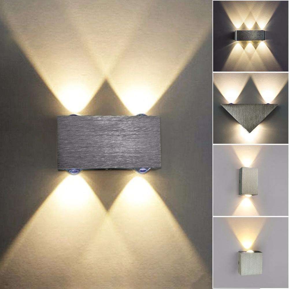 Moderne LED Kubus Box Wandlamp