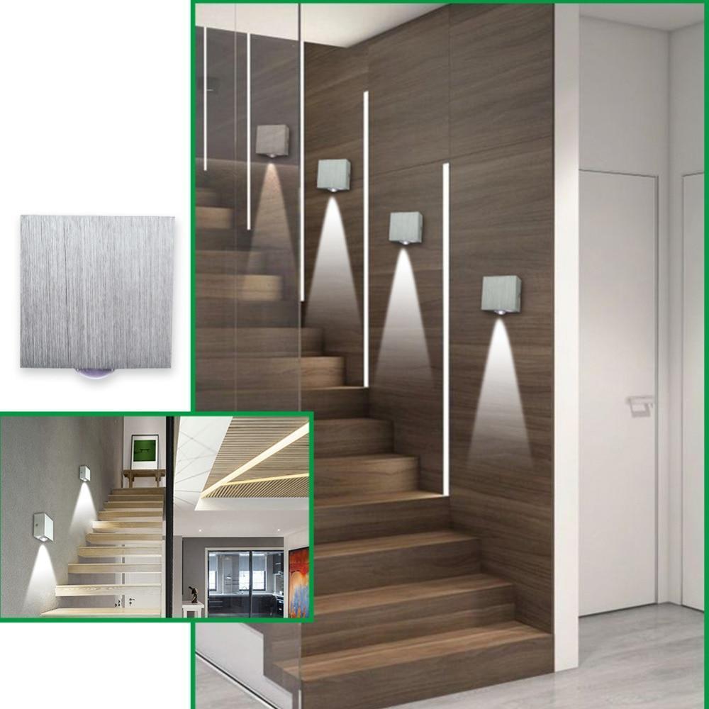 Moderne LED Kubus Box Wandlamp