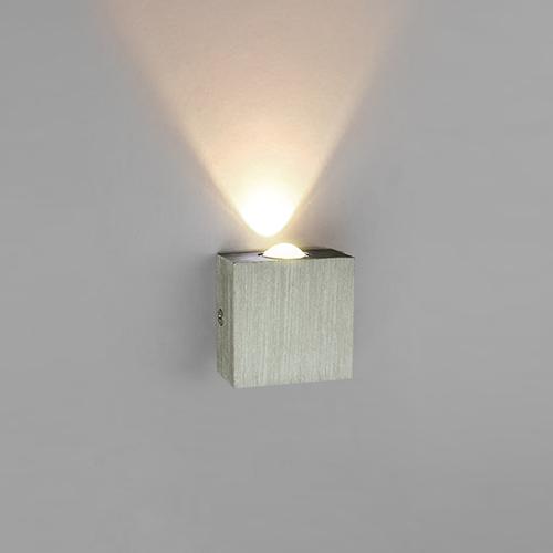 Moderne LED Kubus Box Wandlamp