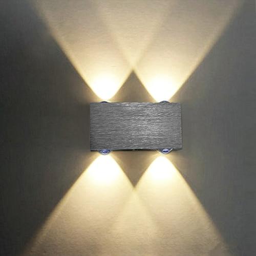 Moderne LED Kubus Box Wandlamp