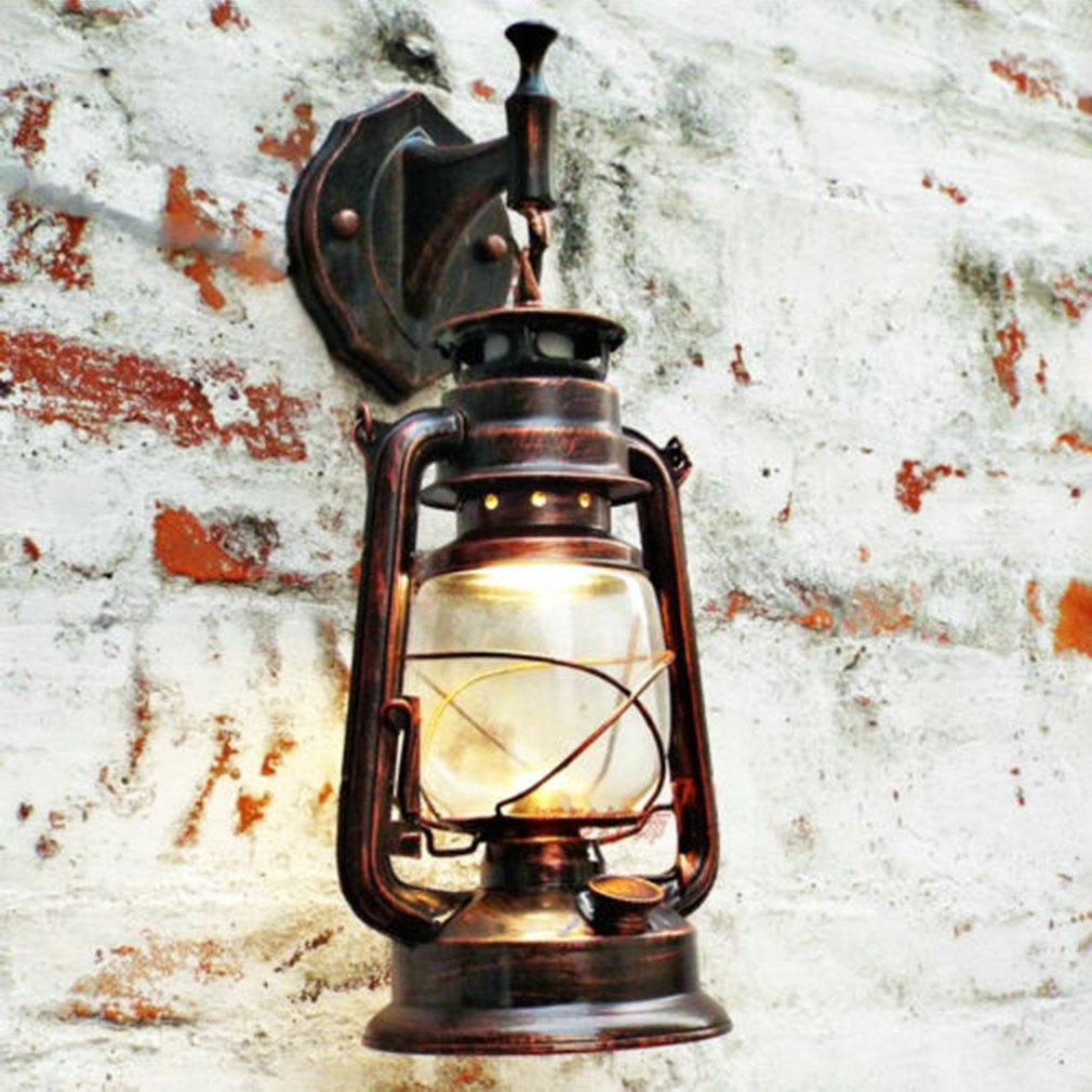 Vintage Wandlamp in Lantaarnstijl