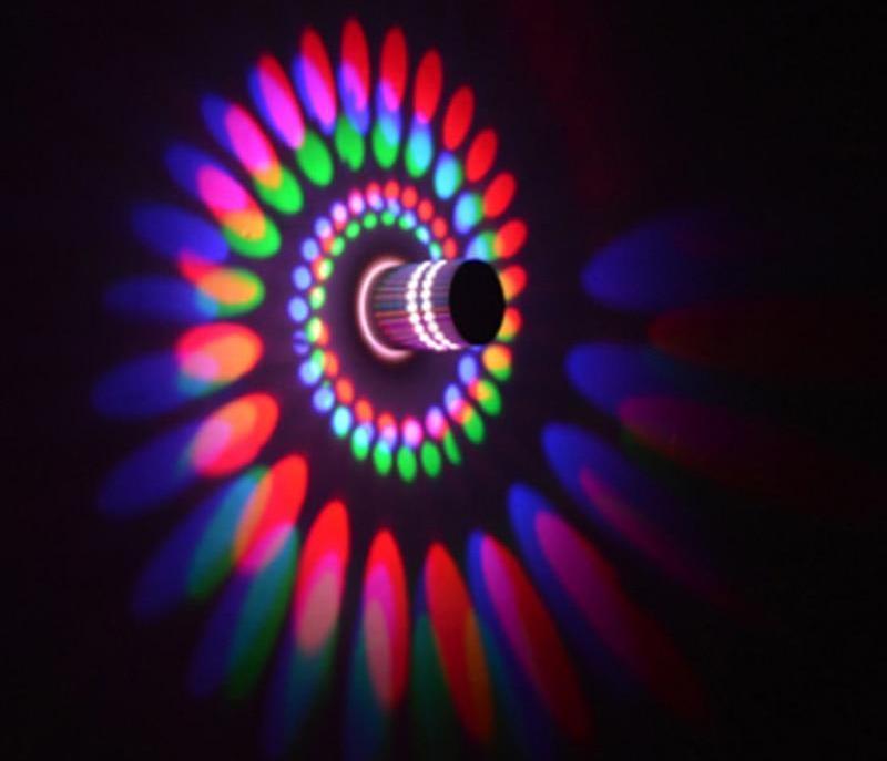 Moderne spiraalvormige LED-plafondlamp