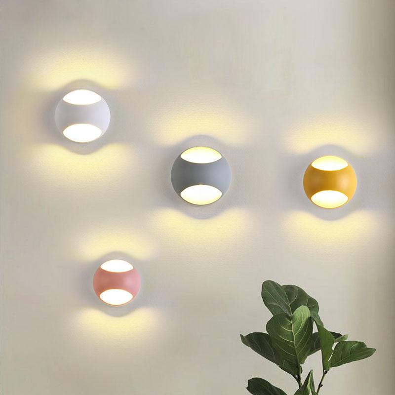 Acacia - Moderne Scandinavische ronde lamp met lichtweerkaatsing