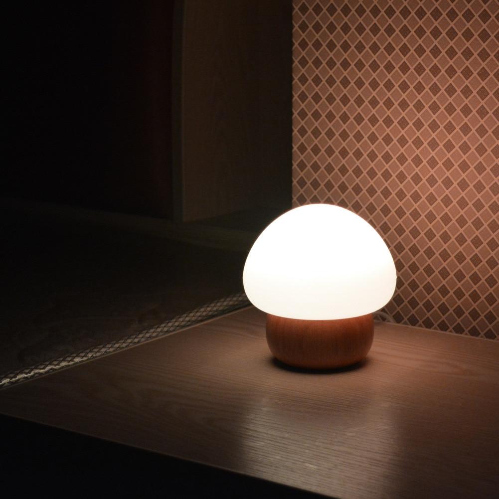 Champi - Houten paddestoellamp
