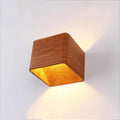 Moderne LED Up Down Kubus Wandlamp