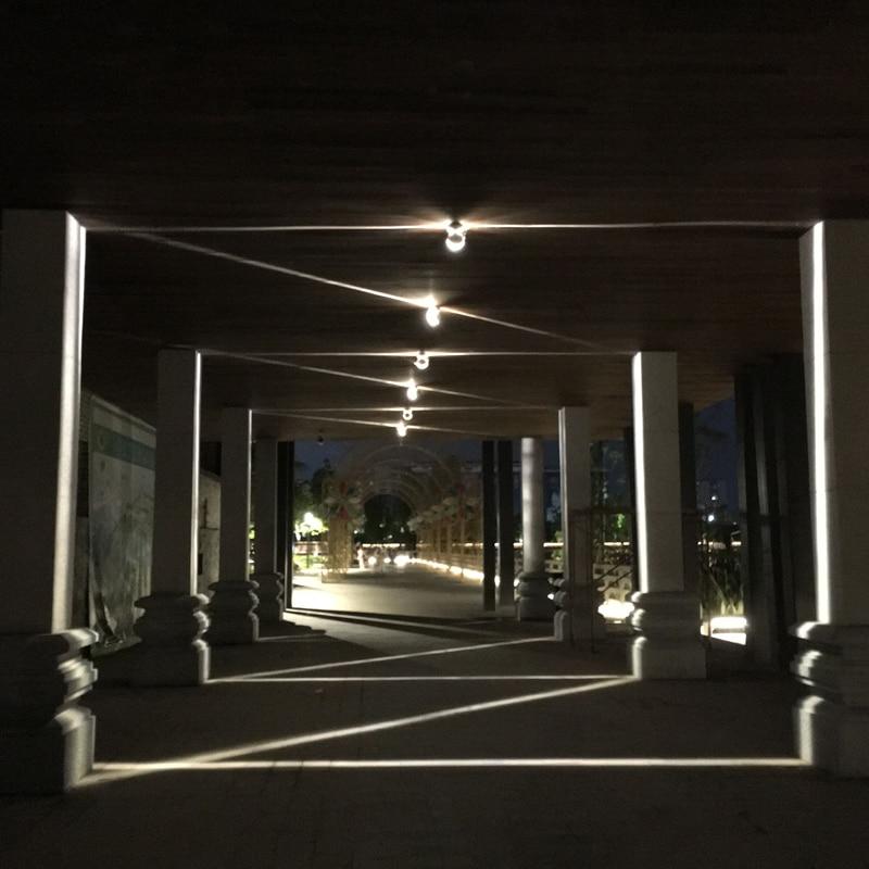 Ronde wandgemonteerde LED-lamp