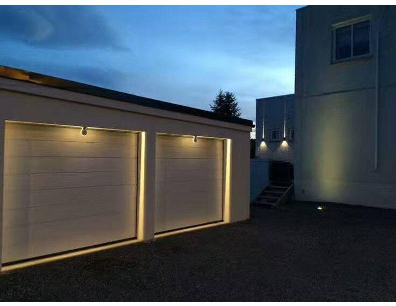 Ronde wandgemonteerde LED-lamp