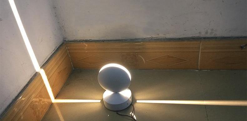 Ronde wandgemonteerde LED-lamp