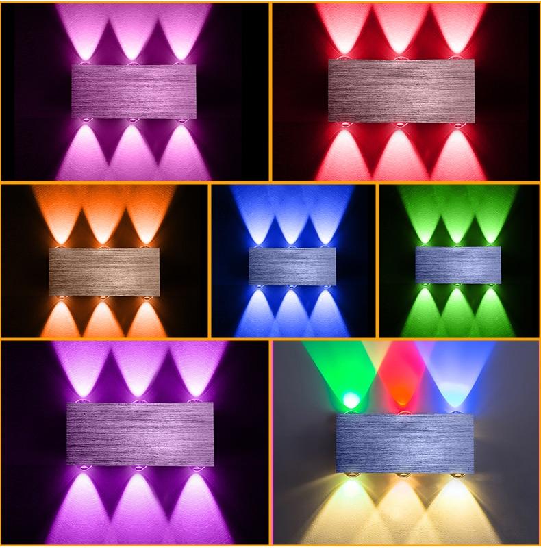 Moderne LED Kubus Box Wandlamp