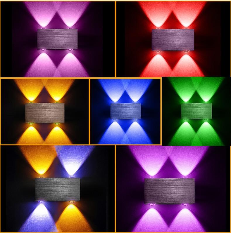 Moderne LED Kubus Box Wandlamp