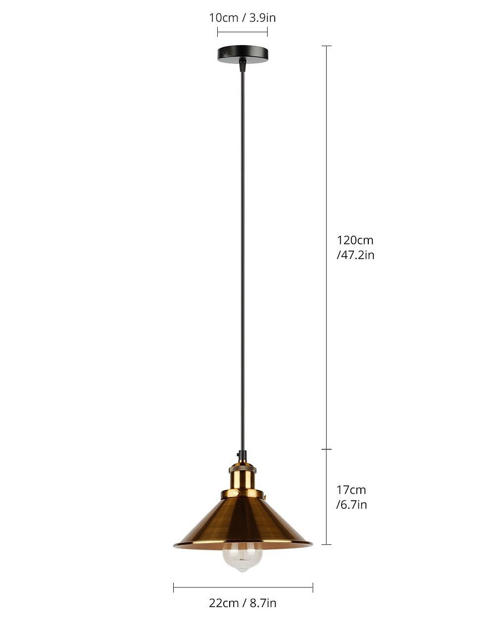 Pius - Moderne hanglamp